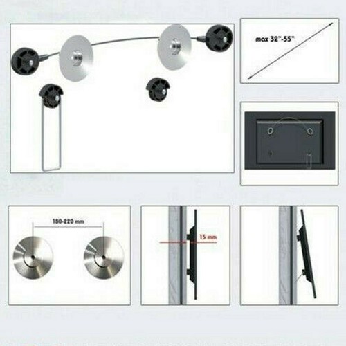 Led wall mount bracket - wall,