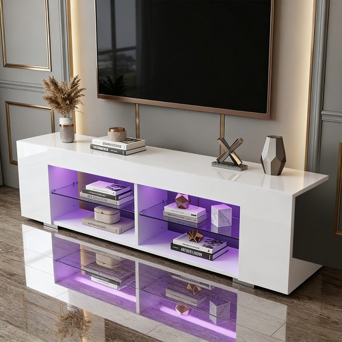 135cm led high gloss stand - gloss,